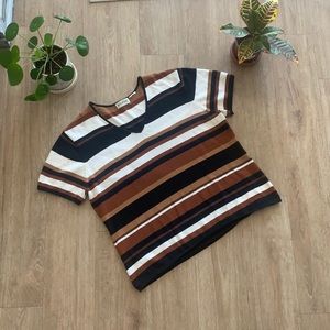 ☕️Cute espresso color top☕️